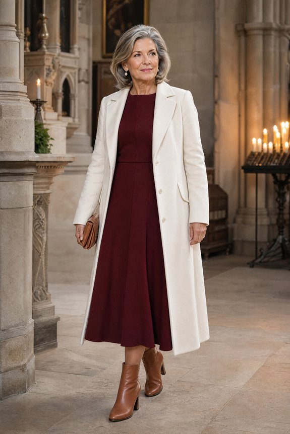 warm polished winter churchwear