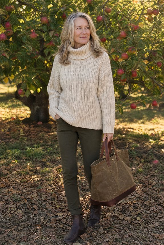 woven tote or waxed canvas