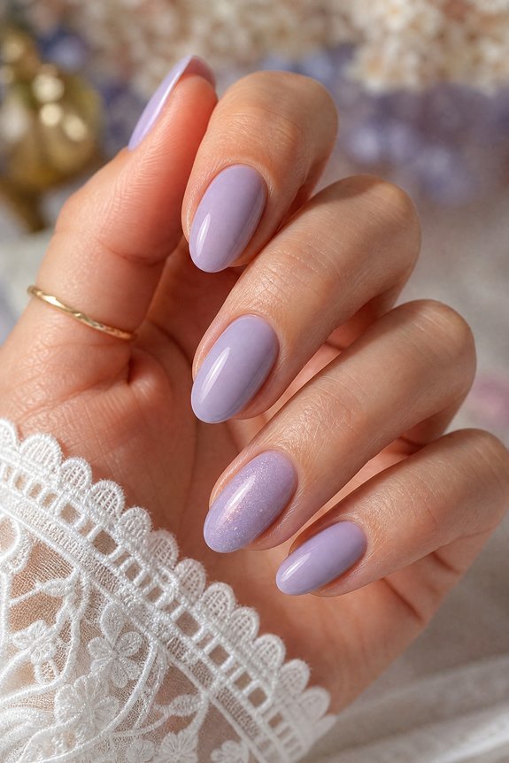 dreamy soft lavender almond